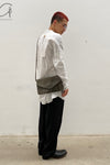 BORIS BIDJAN SABERI Diagonal Shirt SS22 SHIRT6 F1501M Light Grey